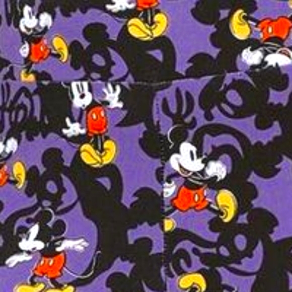 ❤️NWT VINTAGE TORRID LEGGING - MINNIE MICKEY MOUSE DISNEY HALLOWEEN - CROP 4X - Picture 2 of 9